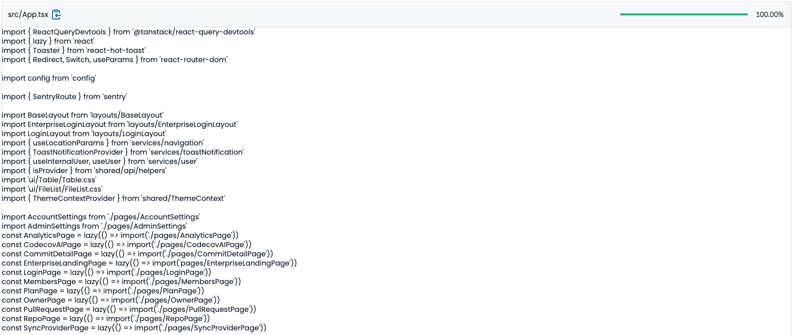 Unstyled code renderer utilizing virtualization